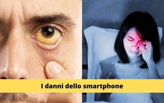 Smartphone Danni Occhi