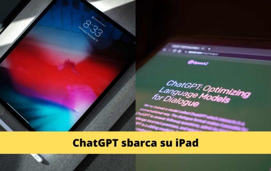 iPad ChatGPT