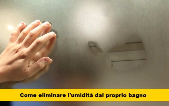 umidità del bagno