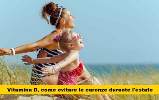 vitamina d in estate, carenze e integrazione