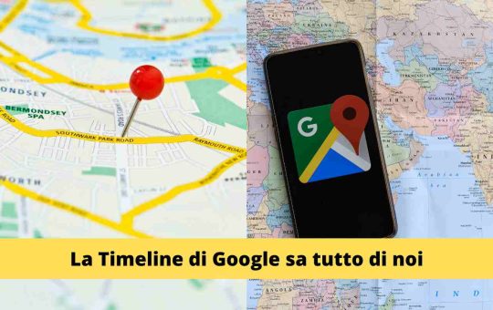 Google Maps Timeline