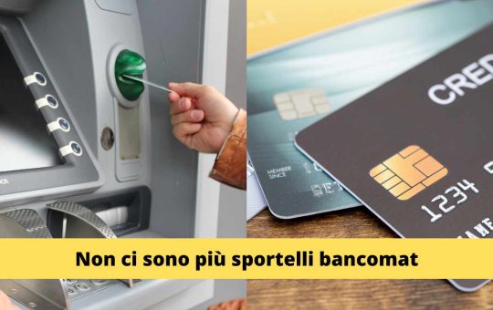 Sportelli Bancomat Chiusura