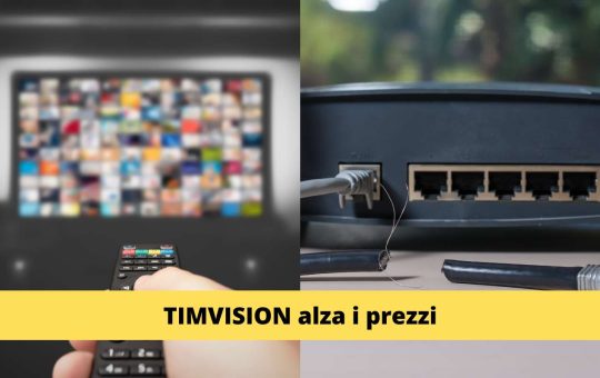 TIMVISION Prezzi