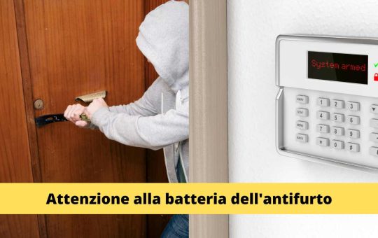 Antifurto Batteria