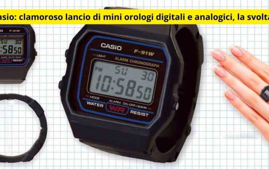 orologi casio